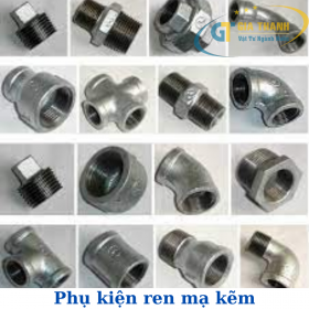 Phụ kiện ren kẽm Bầu ren mạ kẽm