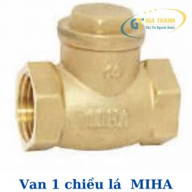 Van 1 chiều lá lật MIHA