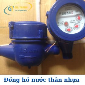 Đồng hồ nước thân nhựa giá rẻ- ĐH phú thịnh