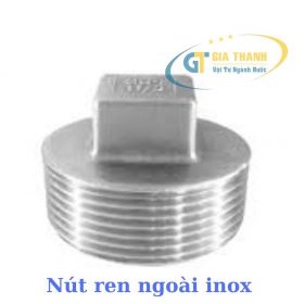 Nút bịt ren ngoài inox