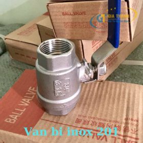 Van bi inox 201 tay gạt